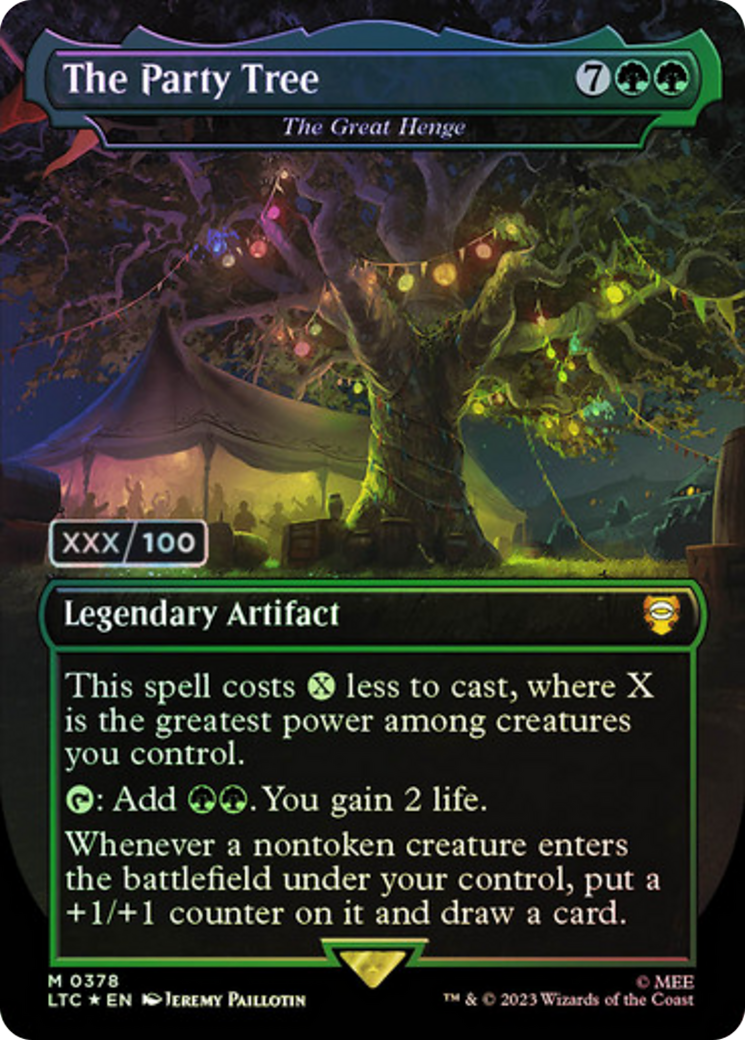 The Party Tree - The Great Henge (Serialized) [The Lord of the Rings: Tales of Middle-Earth Commander] | Good Games Morley