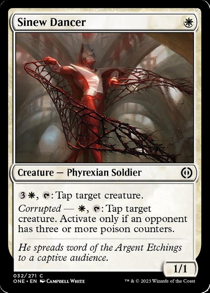 Sinew Dancer [Phyrexia: All Will Be One] | Good Games Morley