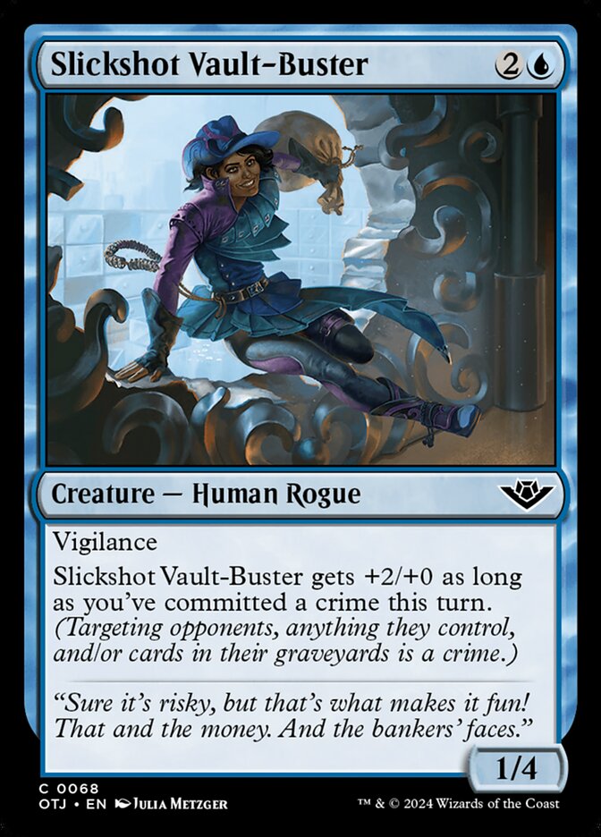 Slickshot Vault-Buster 68/286 (Outlaws of Thunder Junction)  - Foil | Good Games Morley