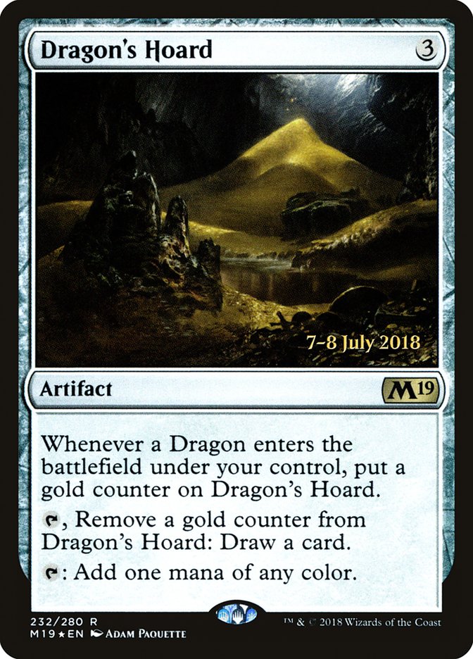 Dragon's Hoard [Core Set 2019 Prerelease Promos] | Good Games Morley