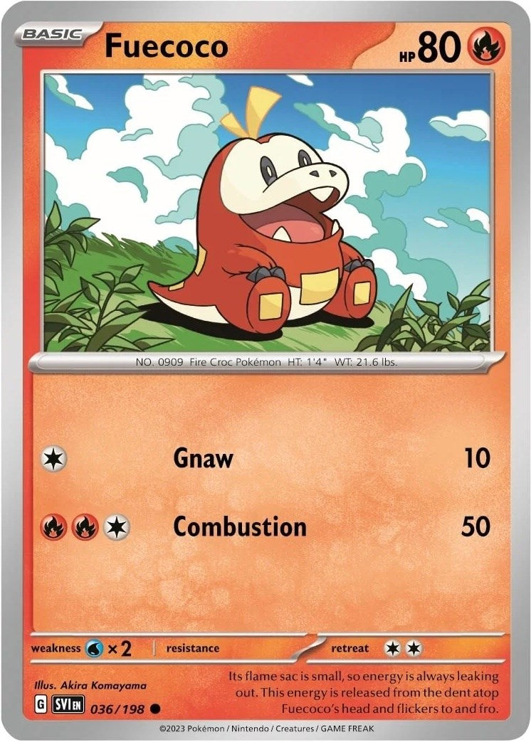 Fuecoco (036/198) (Paldea Collection) [Scarlet & Violet: Base Set] | Good Games Morley