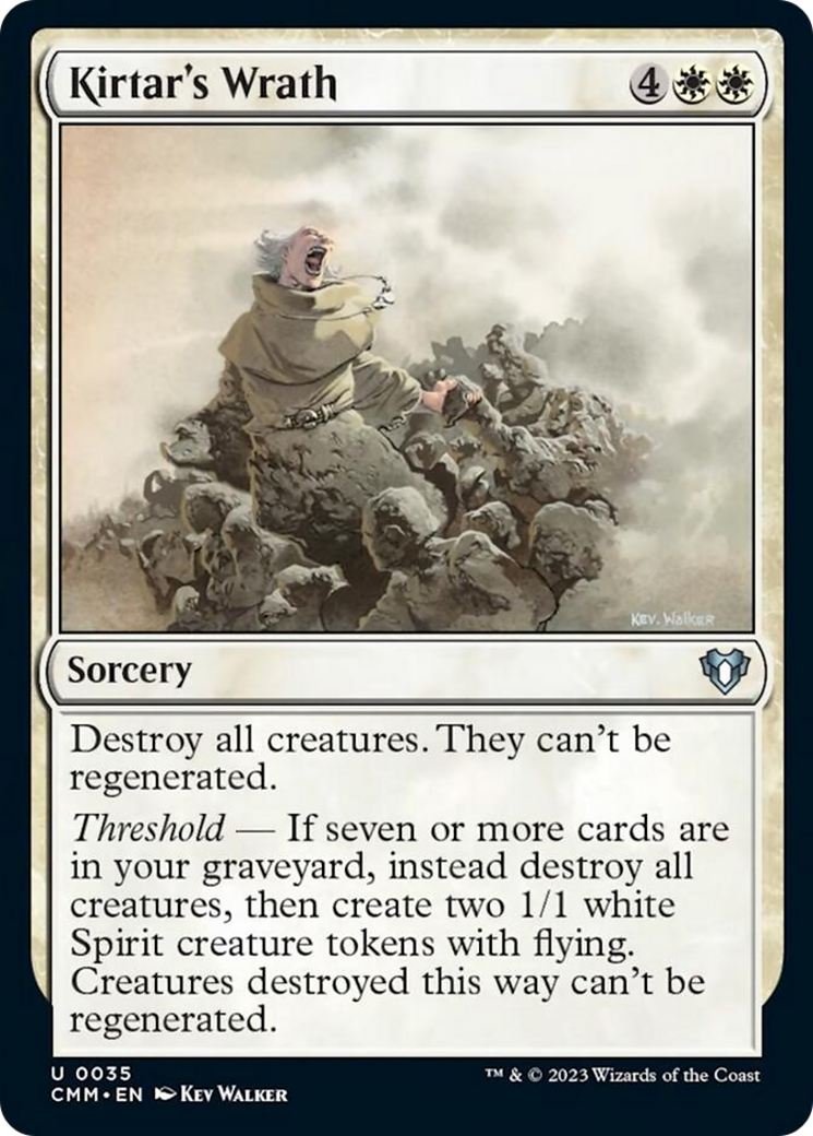 Kirtar's Wrath [Commander Masters] | Good Games Morley