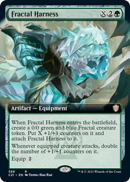 Fractal Harness Extended Art 388/81 (Commander 2021)  | Good Games Morley