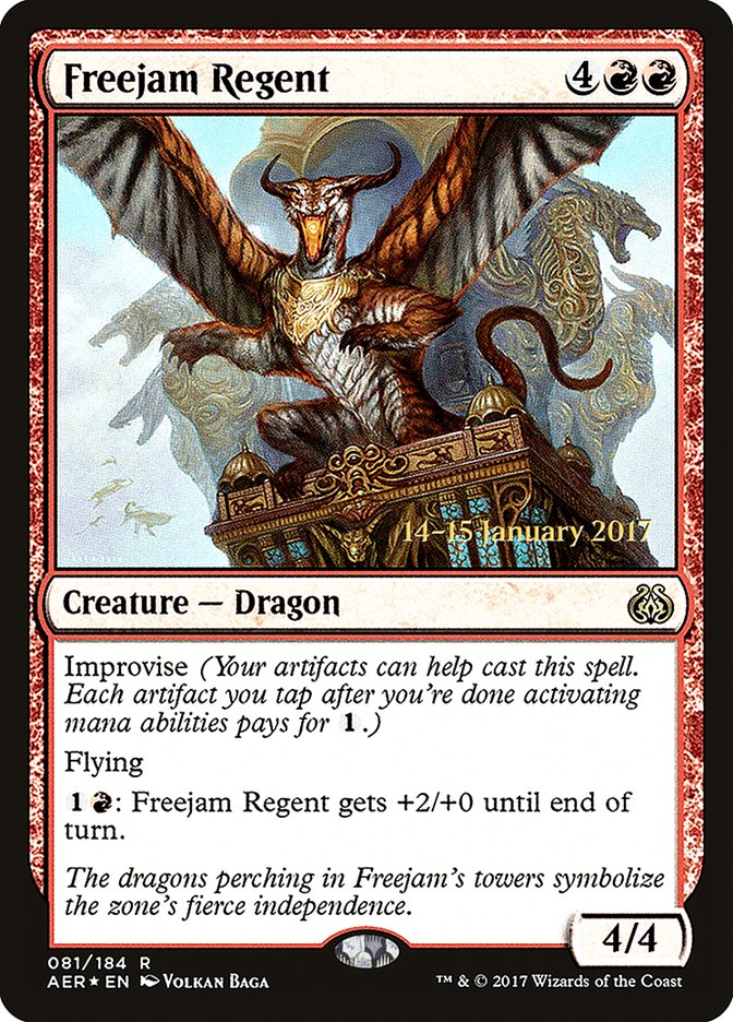 Freejam Regent [Aether Revolt Prerelease Promos] | Good Games Morley