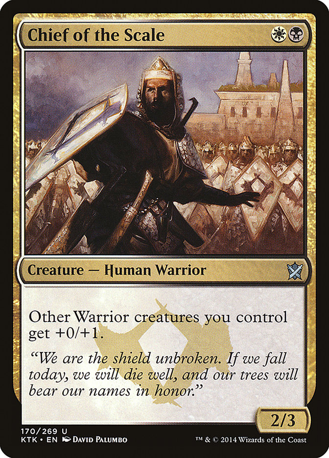 Chief of the Scale 170 (Khans of Tarkir)  | Good Games Morley