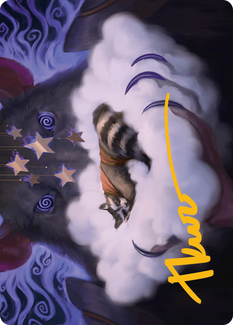 Kitnap Art Card (Gold-Stamped Signature) [Bloomburrow Art Series] | Good Games Morley