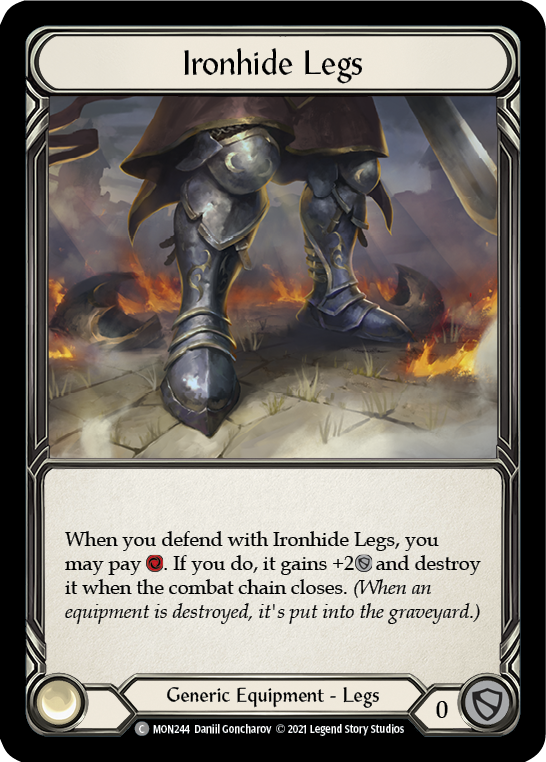 Ironhide Legs [MON244] (Monarch)  1st Edition Normal | Good Games Morley