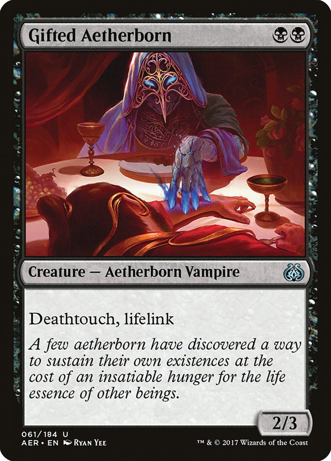 Gifted Aetherborn [Aether Revolt] | Good Games Morley
