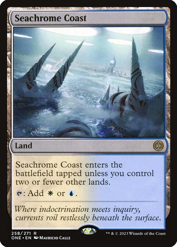Seachrome Coast 258 (Phyrexia: All Will Be One)  | Good Games Morley