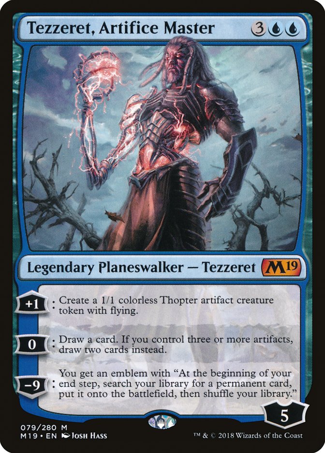Tezzeret, Artifice Master 79/280 (Core Set 2019)  | Good Games Morley