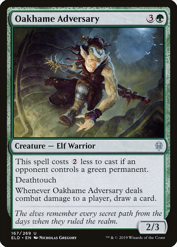 Oakhame Adversary 167/269 (Throne of Eldraine)  | Good Games Morley