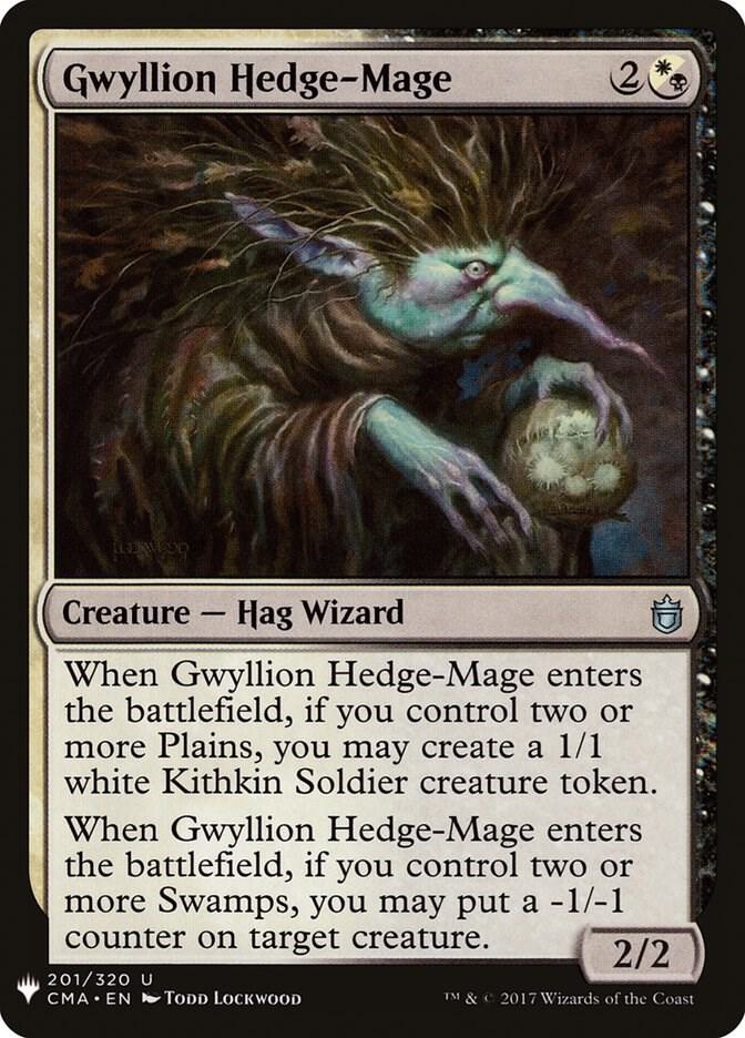 Gwyllion Hedge Mage CMA-201/5075 (The List Reprints)  | Good Games Morley