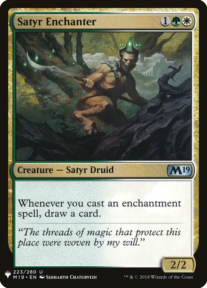 Satyr Enchanter [Mystery Booster] | Good Games Morley