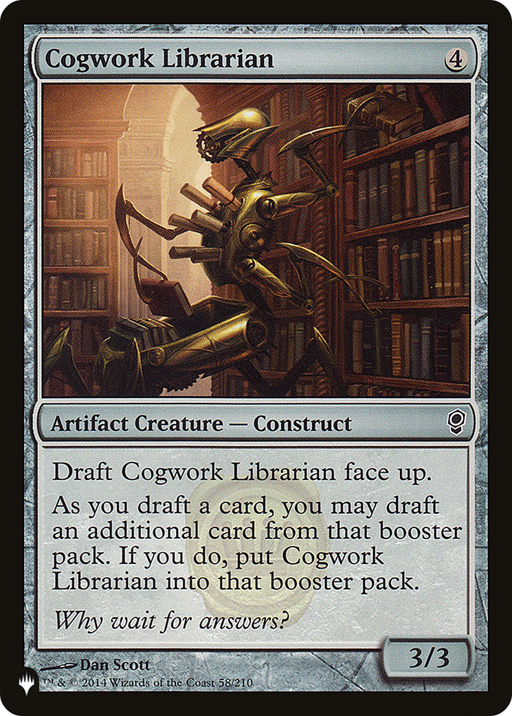 Cogwork Librarian [The List] | Good Games Morley