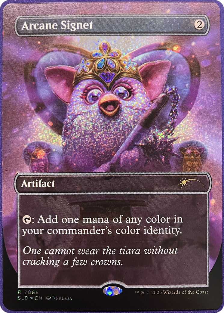 Arcane Signet (7068) (Confetti Foil) [Secret Lair Drop Series] | Good Games Morley