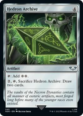 Hedron Archive 240/617 (Universes Beyond: Warhammer 40,000)  | Good Games Morley