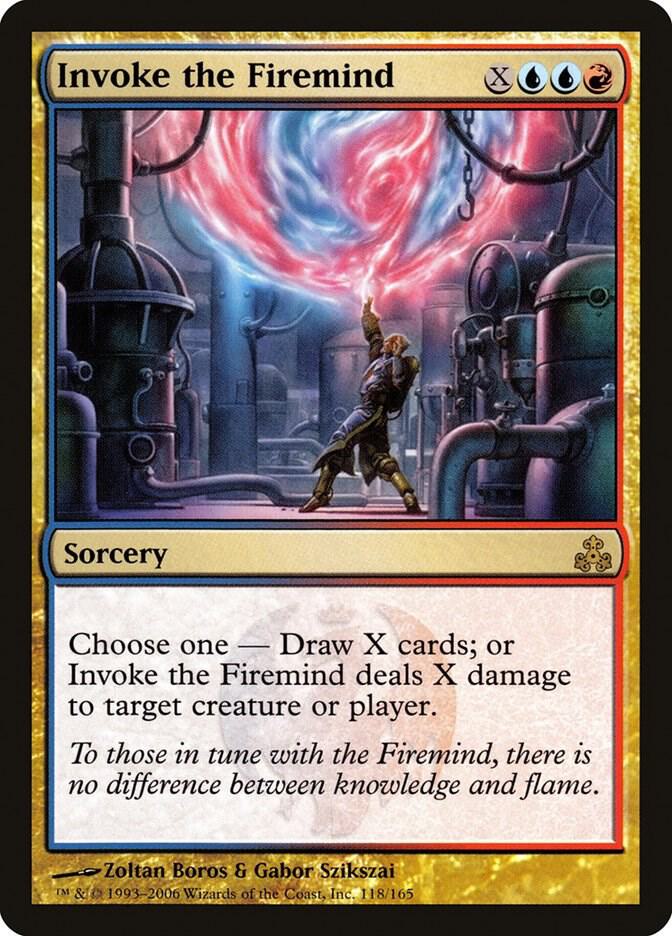 Invoke the Firemind 118/165 (Guildpact)  | Good Games Morley