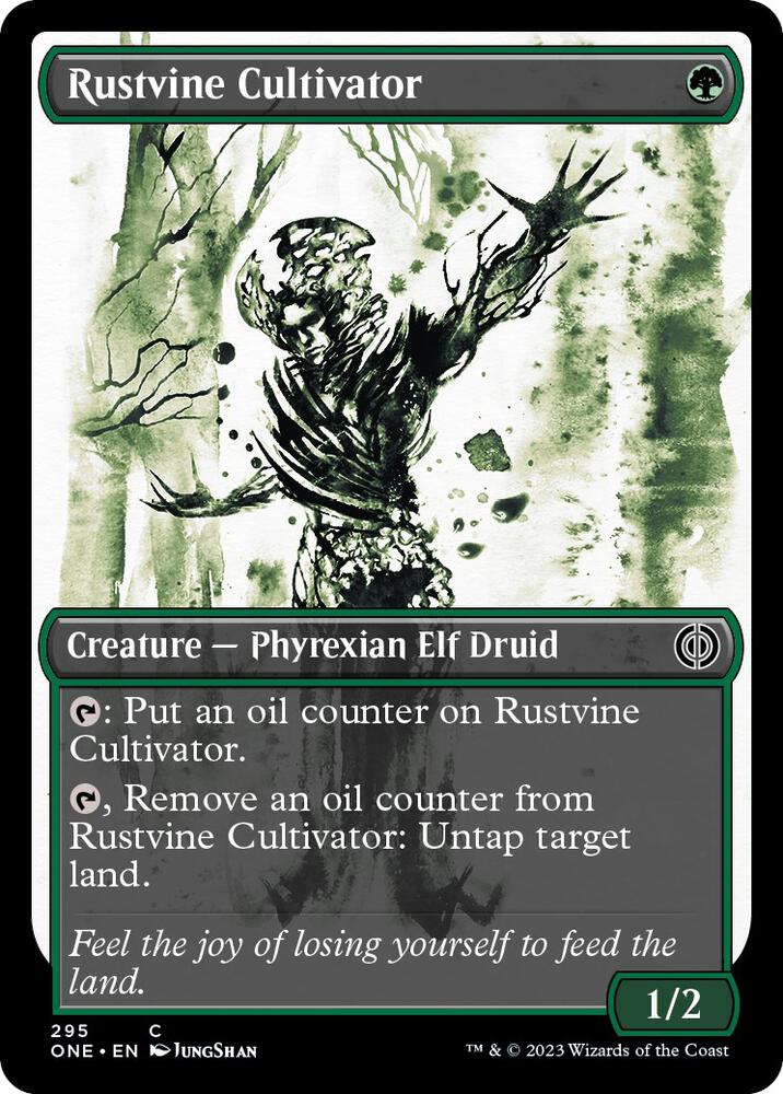 Rustvine Cultivator 295/271 (Phyrexia: All Will Be One)  - Showcase | Good Games Morley