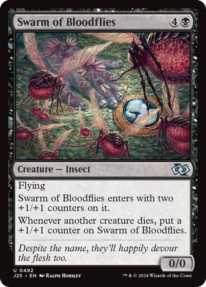 Swarm of Bloodflies 492/779 (Foundations Jumpstart)  | Good Games Morley