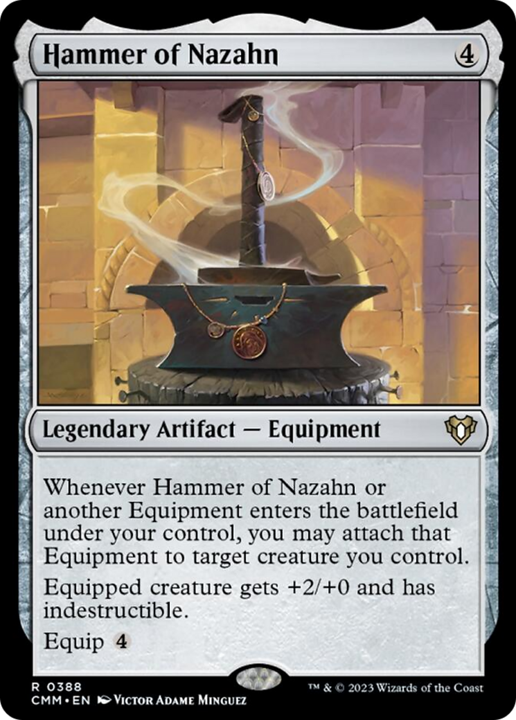 Hammer of Nazahn [Commander Masters] | Good Games Morley