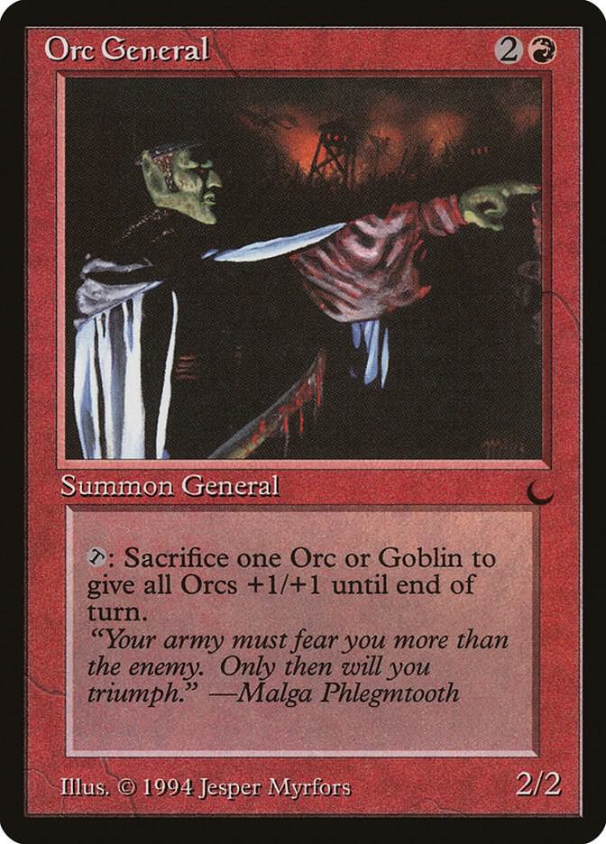 Orc General 73/119 (The Dark)  | Good Games Morley