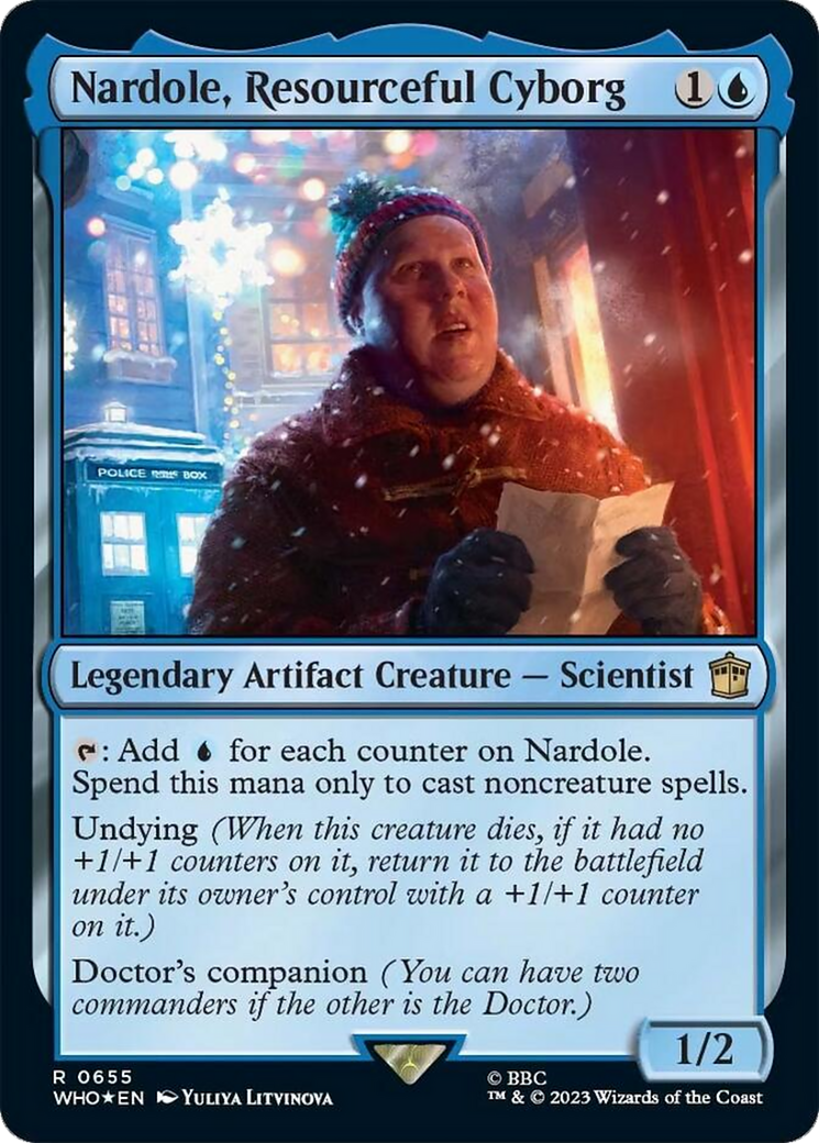 Nardole, Resourceful Cyborg (Surge Foil) [Doctor Who] | Good Games Morley