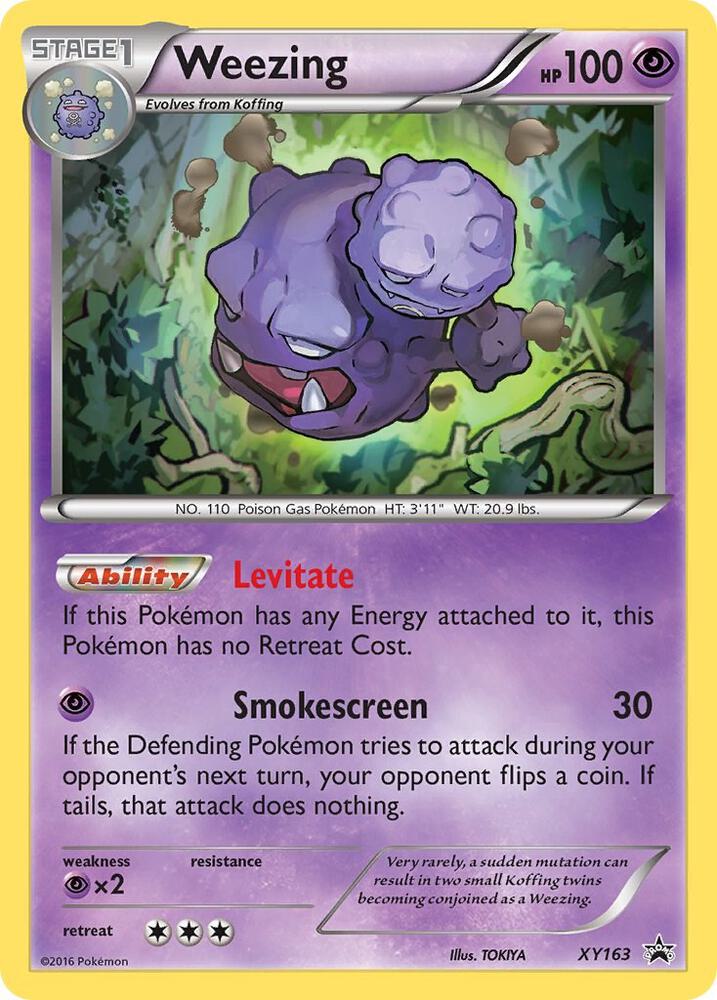 Weezing XY163 (XY Promos)  - Holofoil | Good Games Morley