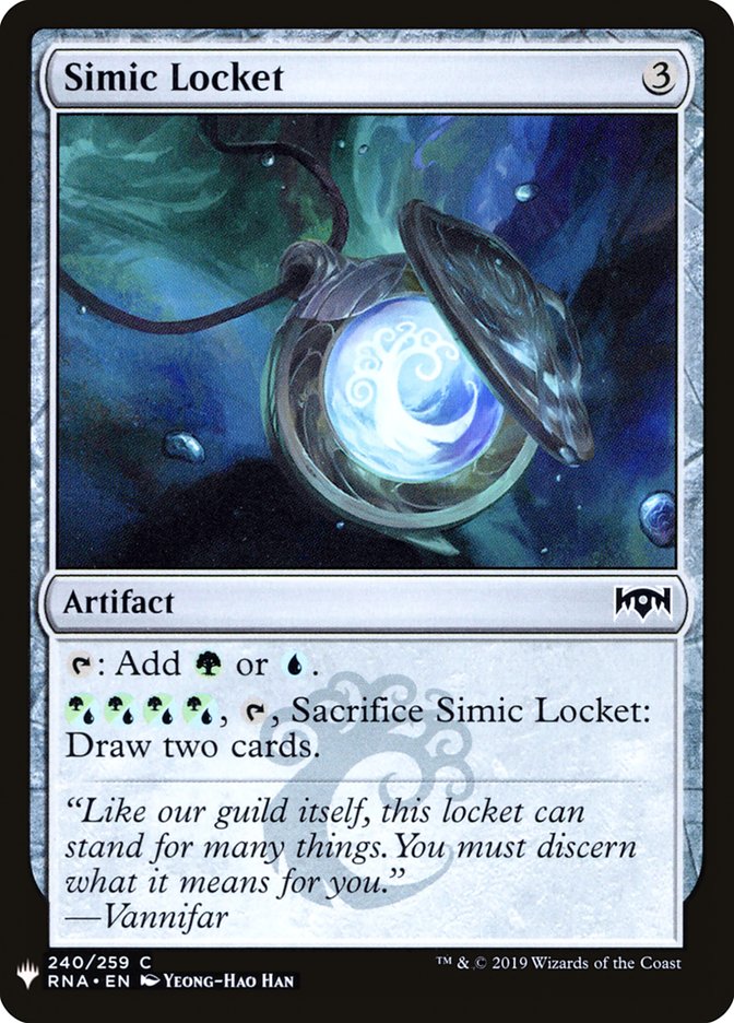 Simic Locket [Mystery Booster] | Good Games Morley