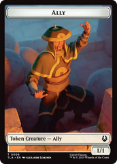 Ally (0006) // Soldier (0002) Double-Sided Token [Avatar: The Last Airbender Tokens] | Good Games Morley