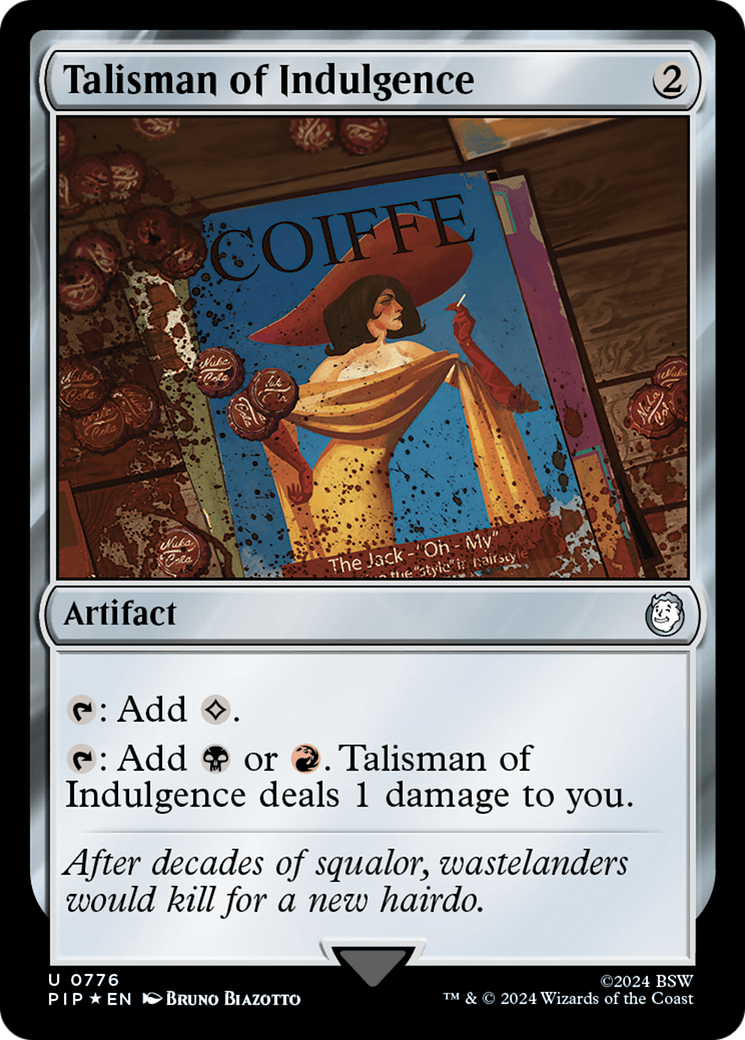 Talisman of Indulgence (Surge Foil) [Fallout] | Good Games Morley
