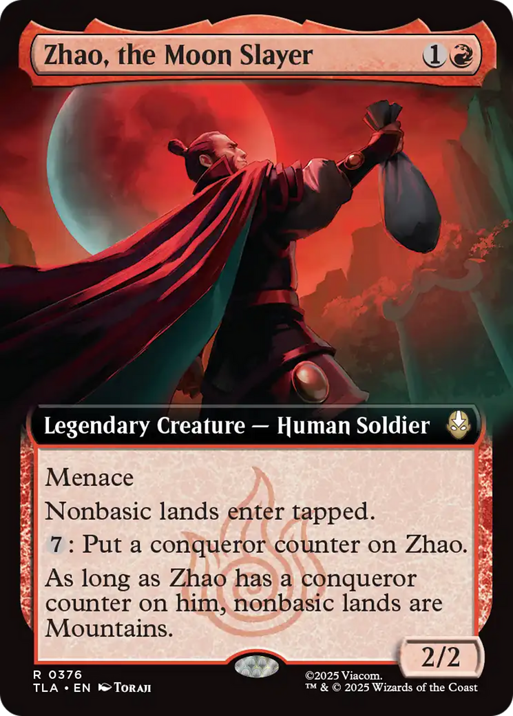Zhao, the Moon Slayer (Extended Art) [Avatar: The Last Airbender] | Good Games Morley