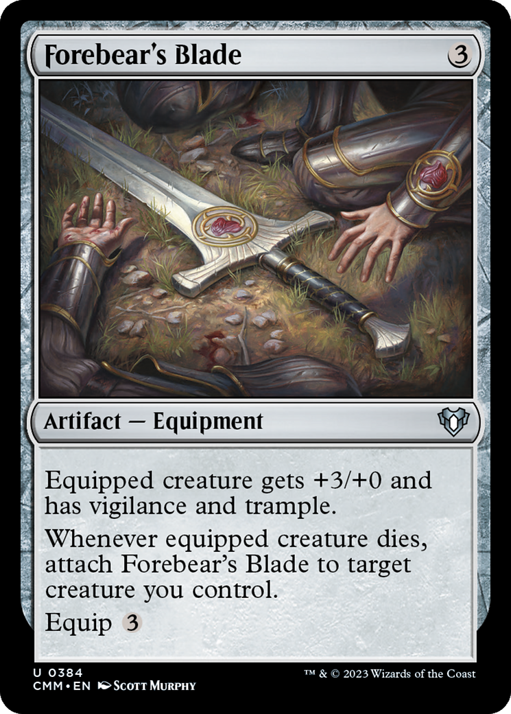 Forebear's Blade [Commander Masters] | Good Games Morley