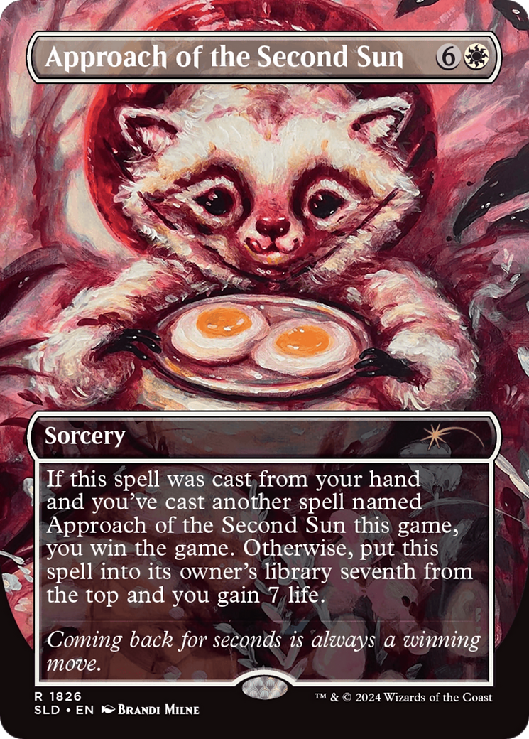 Approach of the Second Sun (Rainbow Foil) [Secret Lair Drop Series] | Good Games Morley