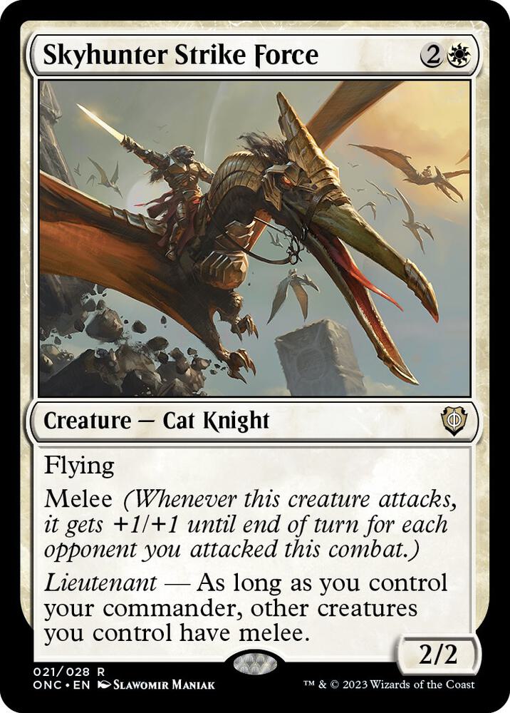 Skyhunter Strike Force 21 (Commander: Phyrexia: All Will Be One)  | Good Games Morley