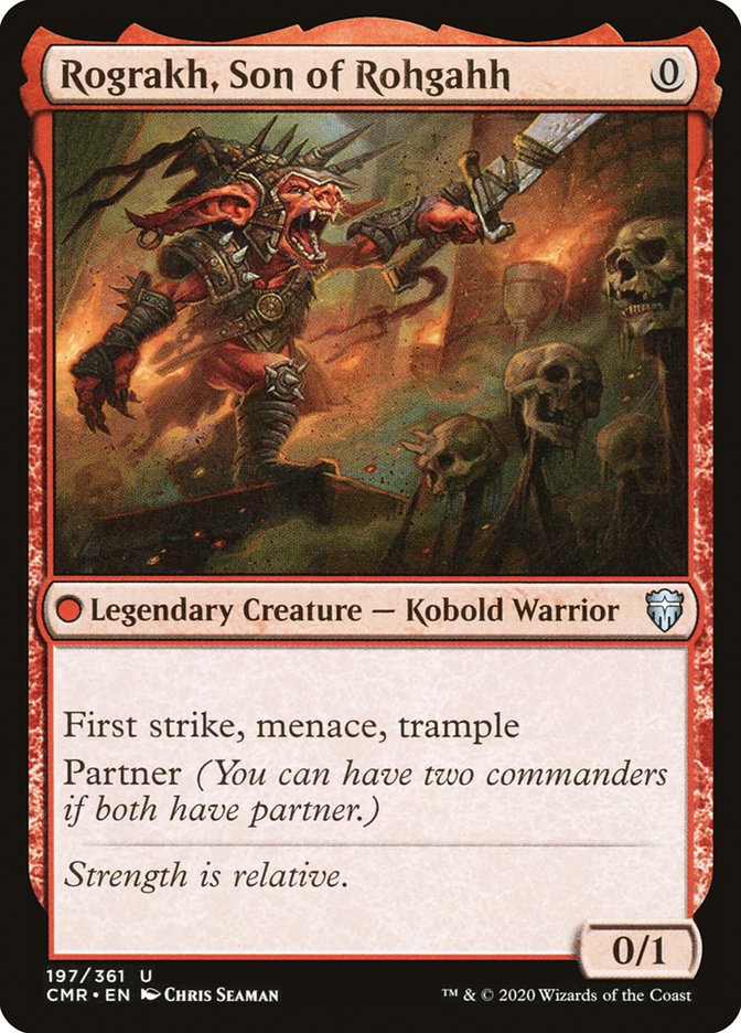 Rograkh, Son of Rohgahh 197 (Commander Legends)  | Good Games Morley