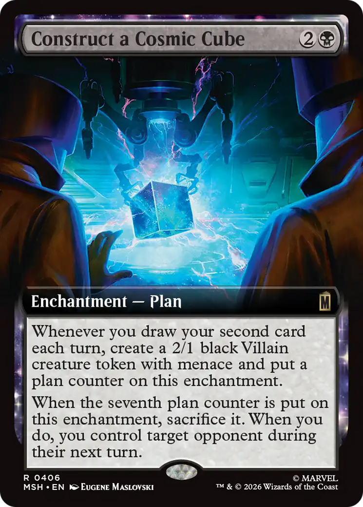 Construct a Cosmic Cube (Extended Art) [Marvel Super Heroes] | Good Games Morley