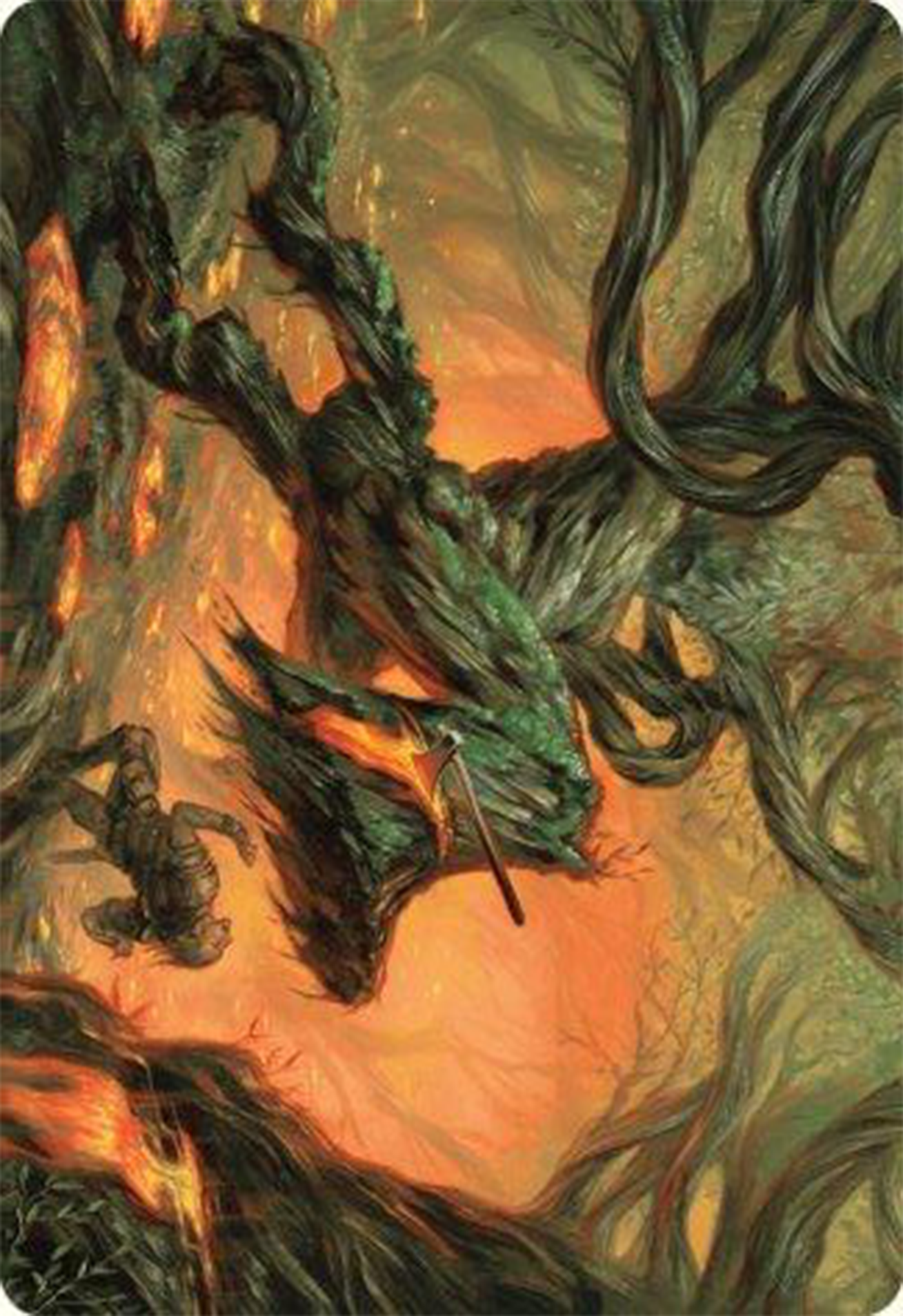 Stump Stomp Art Card [Modern Horizons 3 Art Series] | Good Games Morley