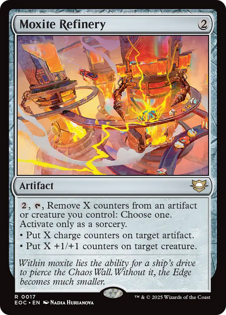 Moxite Refinery [Edge of Eternities Commander] | Good Games Morley