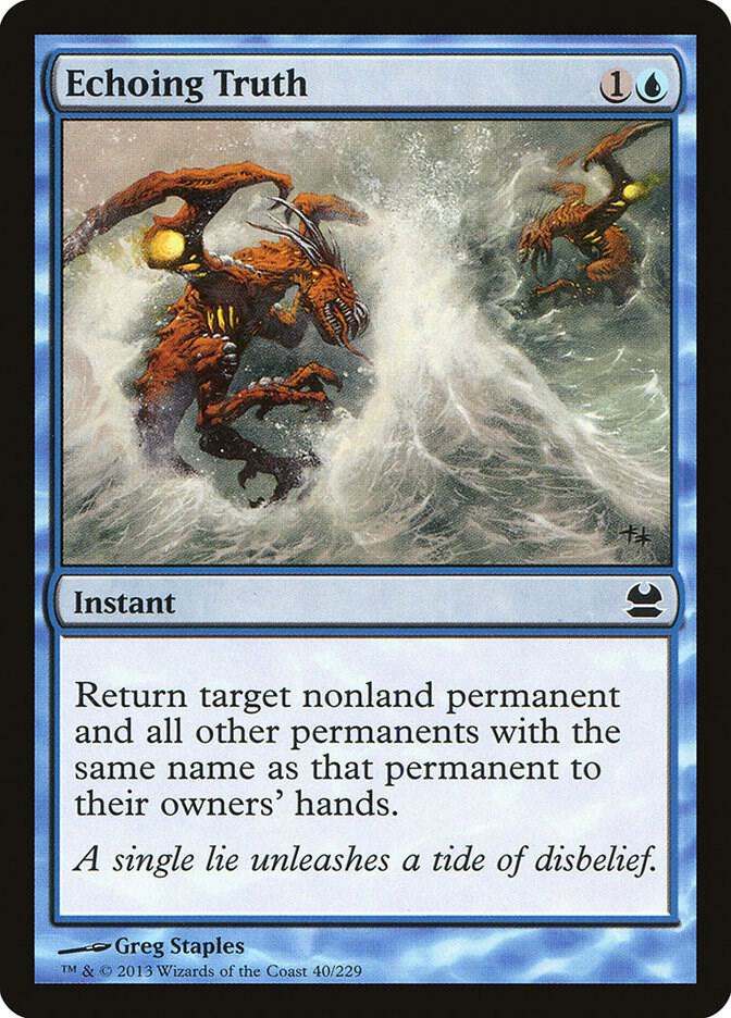 Echoing Truth 40/229 (Modern Masters)  | Good Games Morley