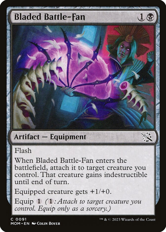 Bladed Battle-Fan 91 (March of the Machine)  | Good Games Morley