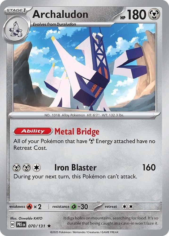 Archaludon (070/131) [Scarlet & Violet: Prismatic Evolutions] | Good Games Morley