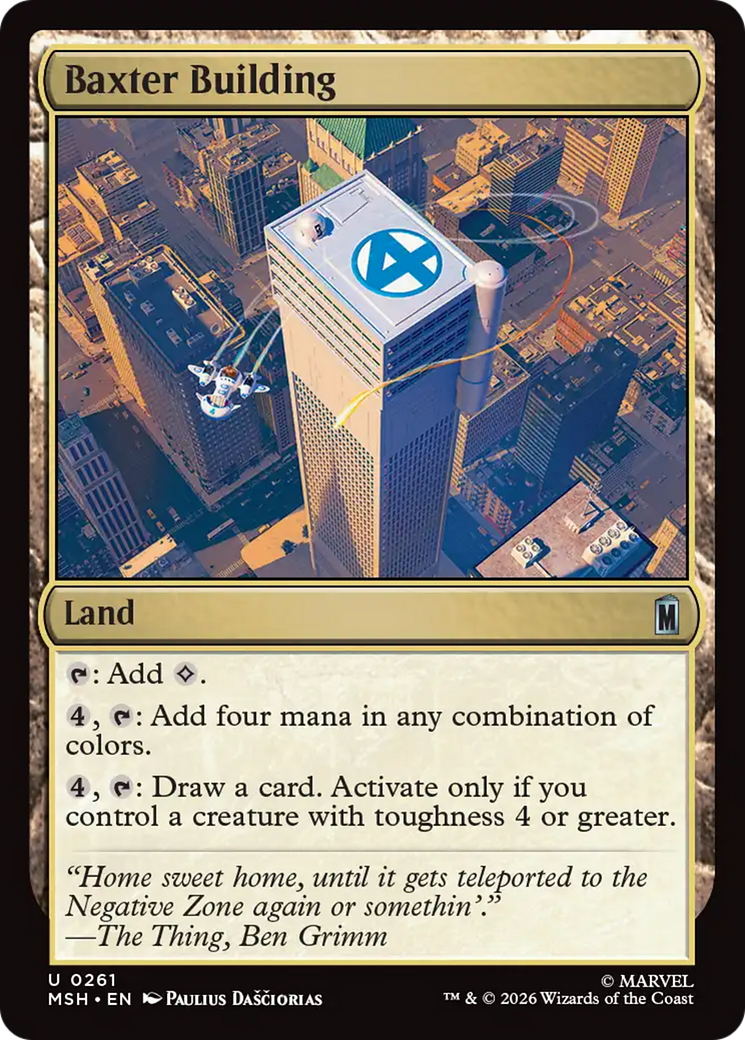 Baxter Building [Marvel Super Heroes] | Good Games Morley
