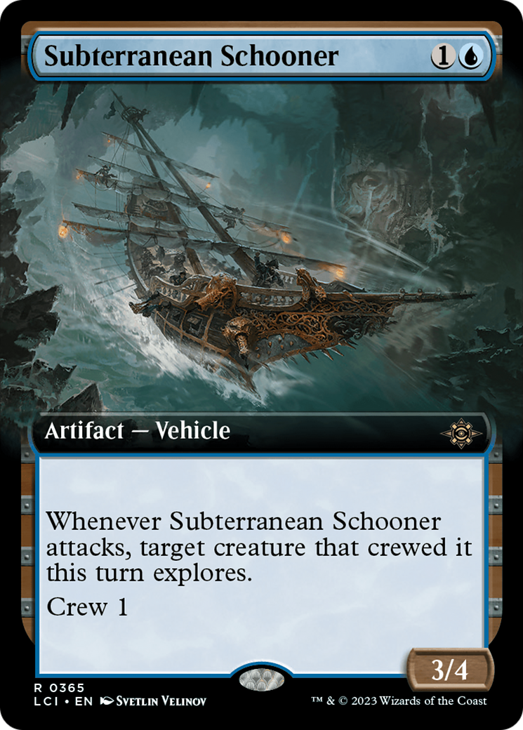 Subterranean Schooner (Extended Art) [The Lost Caverns of Ixalan] | Good Games Morley