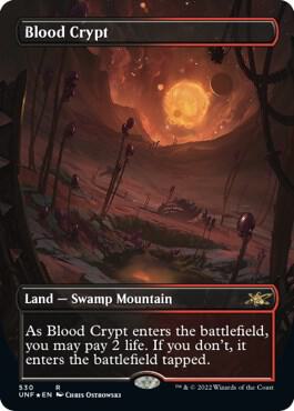 Blood Crypt Borderless Galaxy Foil 530/244 (Unfinity)  - Foil | Good Games Morley