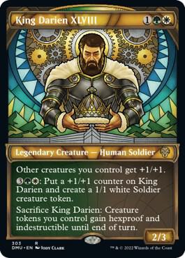 King Darien XLVIII Showcase 303 (Dominaria United)  | Good Games Morley