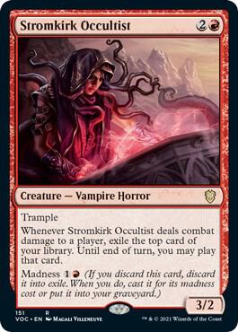 Stromkirk Occultist 151/38 (Commander: Innistrad: Crimson Vow)  | Good Games Morley
