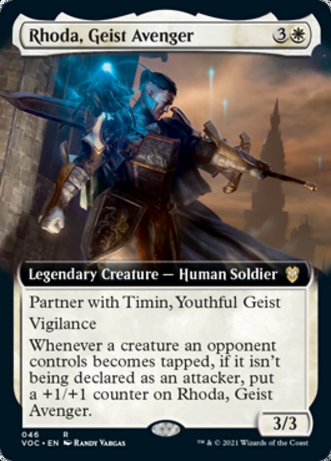 Rhoda, Geist Avenger (Extended Art) [Innistrad: Crimson Vow Commander] | Good Games Morley