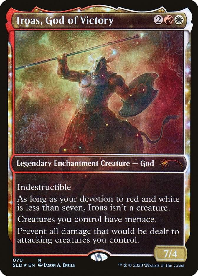 Iroas, God of Victory 70 (Secret Lair Drop Series)  - Showcase Foil | Good Games Morley