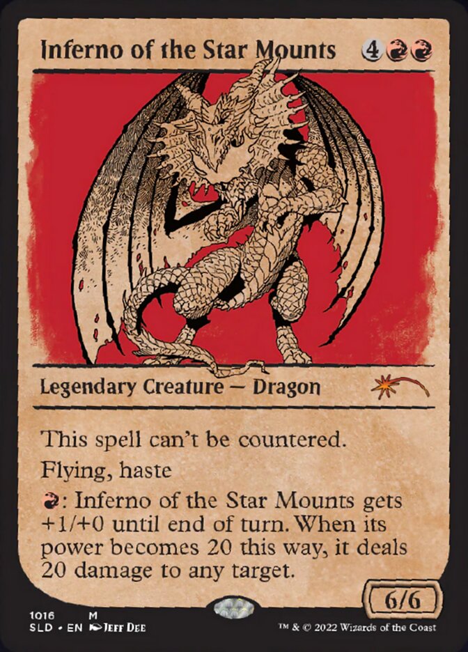 Inferno of the Star Mounts (Showcase) [Secret Lair Drop Series] | Good Games Morley