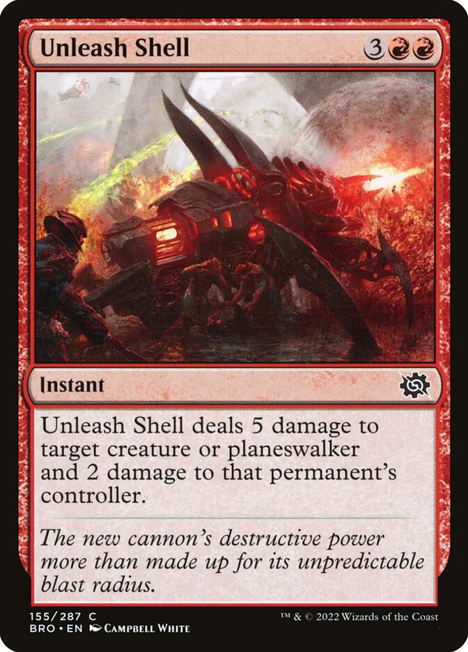Unleash Shell 155/287 (The Brothers' War)  - Foil | Good Games Morley